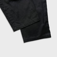Dickies Pants Mens 34x32 Black Regular Straight Workwear Chino Cargo Trouser