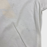Vintage 90s Country Nugget Western T Shirt Mens XL White Single Stitched Tee