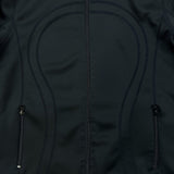 Lululemon In Stride Jacket Womens Size 6 Black Sports Full Zip Athletic