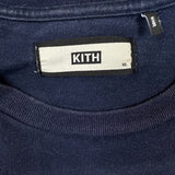 KITH T Shirt Mens XL Blue Box Logo Classic Faded Wash Tee