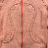 Lululemon Scuba Hoodie Womens Size 4 Pink Full Zip Sports Hooded Sweater