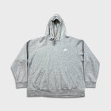 Nike Sportswear Hoodie Mens XL Gray Swoosh Pullover Hooded Sweater