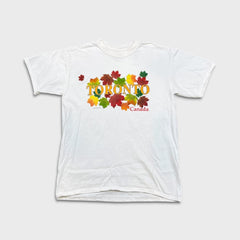 Vintage 2000 Toronto Canada Maple Leaves T Shirt Mens Medium White Graphic Tee