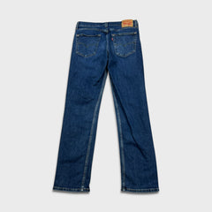 Levi's 514 Jeans Mens 32x32 Blue Slim Straight Fit Medium Wash Faded Denim Pants