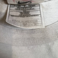 Vintage 90s Nike Air T Shirt Mens XL White Center Swoosh Sportswear Tee