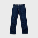 Levi's 511 Jeans Mens 33x32 Blue Slim Fit Mid Rise Dark Wash Stretch Denim Pants