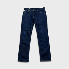Levi's 511 Jeans Mens 33x32 Blue Slim Fit Mid Rise Dark Wash Stretch Denim Pants
