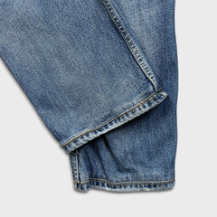 Levi's 517 Premium Bootcut Jeans Mens 34x30 Blue Light Wash Faded American Denim Pants
