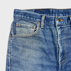Vintage 90s Levi's 505 Jeans Mens 34x30 White Tab Straight Leg Relaxed Denim Pants