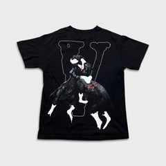 FW19 VLONE x City Morgue Dog T-Shirt Mens Medium Black Hip Hop Graphic T Shirt