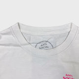 SS 2022 Anti Social Social Club T Shirt Mens Large White ASSC USA Graphic Tee