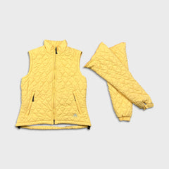 Nike Sportswear ACG Jacket Mens Small Yellow Swoosh Level 3 Outer Layer Quilted