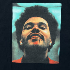 The Weeknd T Shirt Mens Large Black XO After Hours Promo Double Sided Graphic Tee