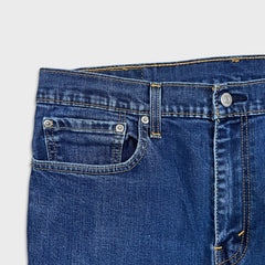 Levi's 502 Jeans Mens 36x32 Blue Regular Taper Fit Stretch Medium Wash Denim Pants