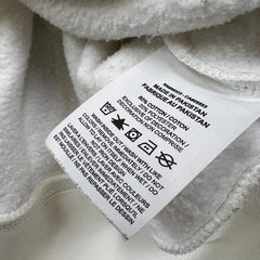 Nike Sportswear Sweatshirt Womens Small White Center Swoosh Crop Pullover Crewneck