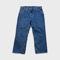 Levi's 516 Jeans Mens 36x25 Blue Regular Straight Leg Medium Wash Denim Pants