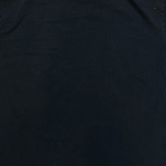 Vintage Y2K Faded Blank T Shirt Mens Large Black Distressed Basic Short Sleeve Tee