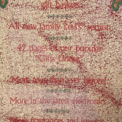 Vintage 1997 Sears Wish Book T Shirt Mens XL Red Double Sided Faded Catalog Promo