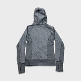 Lululemon Scuba Hoodie Womens Size 4 Gray Full Zip Sports Hooded Sweater