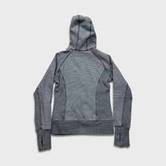 Lululemon Scuba Hoodie Womens Size 4 Gray Full Zip Sports Hooded Sweater