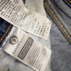 Levi's 501 '90s Style Jeans Womens 27x30 Blue Original Fit Straight Medium Wash Denim Pants