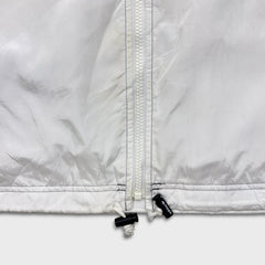 Vintage 90s Adidas by Descente Vest Jacket Mens Large White Stripe Full Zip