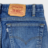Vintage 90s Levi's 505 Jeans Mens 34x30 White Tab Straight Leg Relaxed Denim Pants