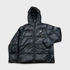 Nike ACG Sportswear Jacket Mens XL Black Swoosh Spell Out Puffer Down Coat