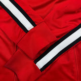Nike Sportswear N98 Tribute Tack Top Mens Large Red Full Zip Sweatshirt