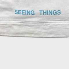 2018 Off-White Photocopy Hooded Sweater Mens Medium White Graphic Hoodie