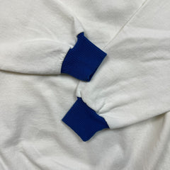 Vintage 90s Xerox Winter Olympics Sweatshirt Mens XL White Button Up Pullover Crewneck