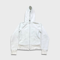 Lululemon Scuba Hoodie Womens Size 6 White Full Zip Hooded Sweater