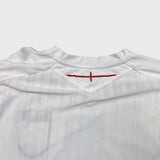 Vintage 2007/09 Umbro England Long Sleeve Home Shirt Mens XL Jersey Distressed