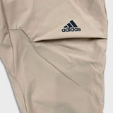 Adidas 4CMTE Pants Mens Medium Beige Sportswear Lightweight Athletic Jogger
