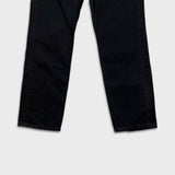 Levi's 516 Jeans Mens 32x30 Black Slim Straight Leg Dark Wash Faded Denim Pants