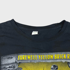 2018 Elton John Farewell Yellow Brick Road Tour T Shirt Mens Medium Black Tee