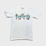 Vintage 2000 Toronto Canada Butterflies T Shirt Mens Small White Animal Graphic Tee
