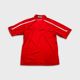 Nike Team Canada Hockey Polo Shirt Mens Medium Red Performance Short Sleeve