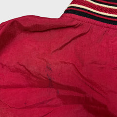 Vintage Champion NFL Pro Line San Francisco 49ers Jacket Mens Small Red 90s Pullover