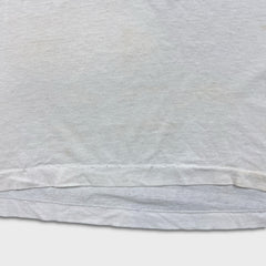 Vintage 80s URIAH HEEP Head First Sleeveless Mens Medium White Rock Promo Band Tank Top