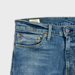 Levi's 511 Jeans Mens 33x32 Blue Slim Fit Mid Rise Light Wash Stretch Denim Pants