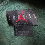 Nike Jordan Brand Hoodie Men Large Green Slam Dunk Contest NBA Basketball Hooded Pullover