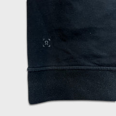 Lululemon City Sweat Pullover Hoodie Mens Large Black Hooded Sweater