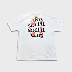 Anti Social Social Club Kochellum T Shirt Mens XL White ASSC Floral Butterfly Tee