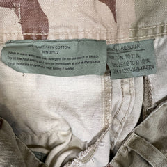 Vintage Y2K Rothco Pants Mens 27x32 Beige Ultra Army Military Camo Tactical Cargo