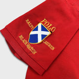 Vintage 90s Polo Ralph Lauren Shirt Mens Large Red Blackwatch Pony Polo Team