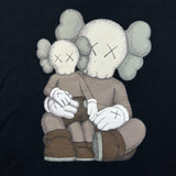 FW23 KAWS x Uniqlo UT Short Sleeve Graphic T Shirt Mens XL Black Companion Tee