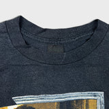 Vintage 1989 Randy Travis T Shirt Mens Small Black 8x10 Tour Single Stitch Band Tee