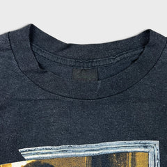 Vintage 1989 Randy Travis T Shirt Mens Small Black 8x10 Tour Single Stitch Band Tee