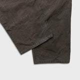 Carhartt Pants Mens 36x30 Brown Loose Fit Double Knee Workwear Carpenter Canvas